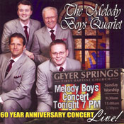 Melody Boys Quartet 60th Anniversary