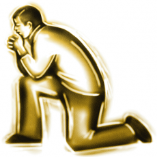 Kneel in Prayer